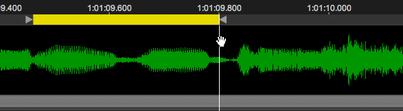 Playback Range finished end set